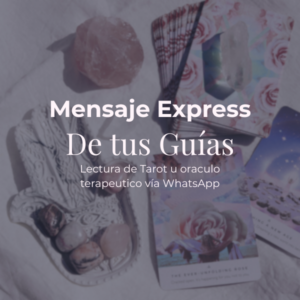 🌙 Tarot  u Oráculo Terapéutico – Lectura Mensaje de tus Guías  (vía WhatsApp)